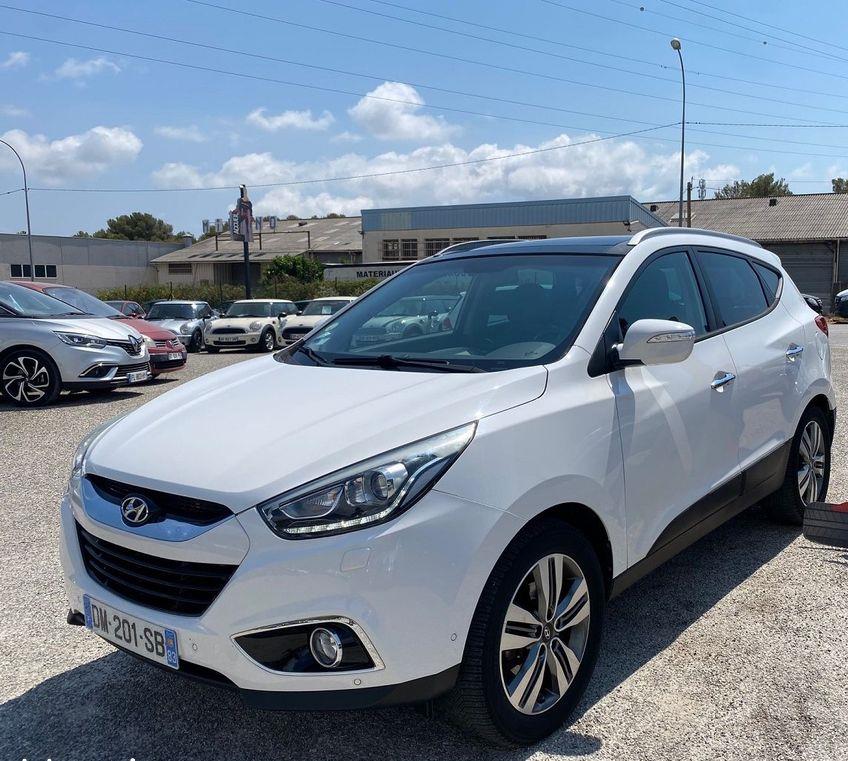 Left hand drive HYUNDAI IX 35  CRDI136 PACK PREMIUM 4WD FRENCH REG